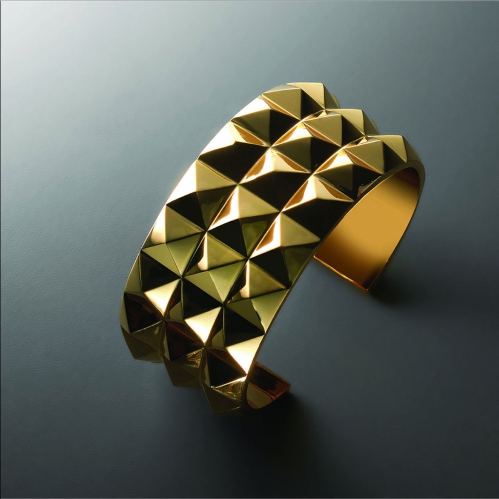 Waterford Rebel Gold Cuff Bracelet, Nwt